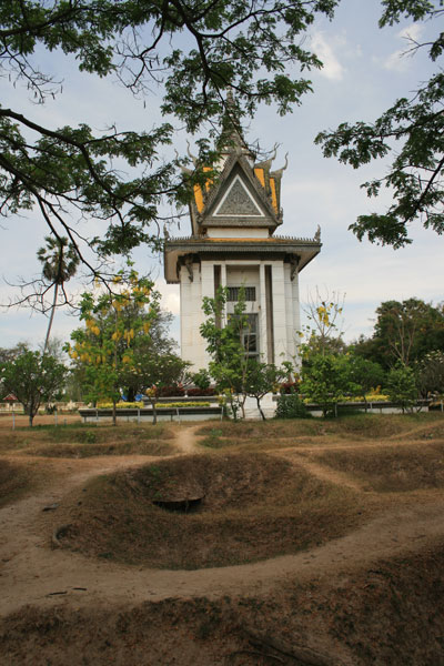 Killing Fields Kambodscha: Pagode in der Gedenkstätte bei Phnom Penh