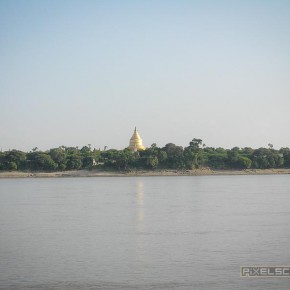 Der erste Blick auf Bagan