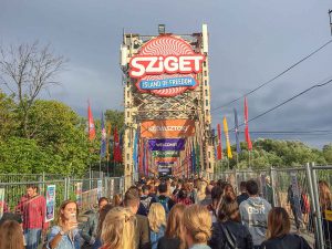 Das Sziget Festival in Budapest