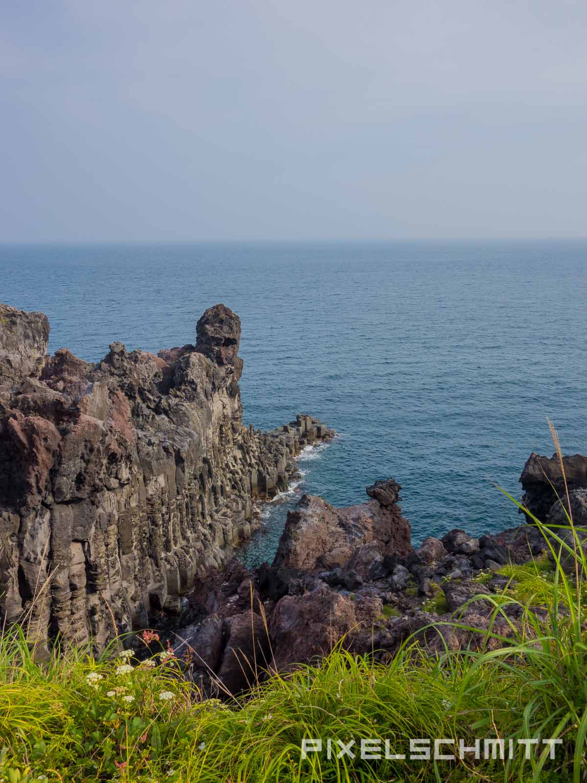 Jeju Island Südkorea Pancake Rocks