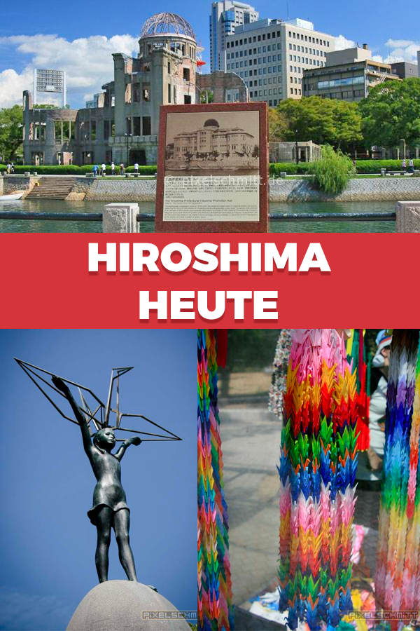 Am 6. August 1945 zerstörte eine Atombombe die japanische Stadt Hiroshima komplett. So wird hier heute den vielen zehntausend Opfern gedacht. 