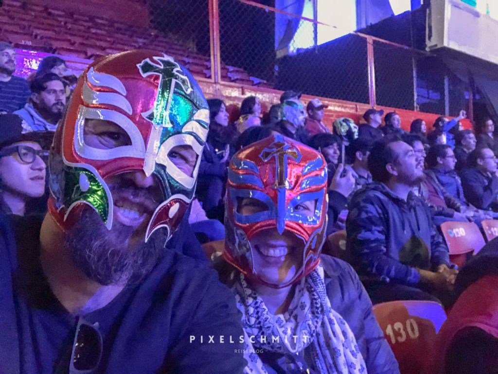 Lucha Libre in Mexiko-Stadt