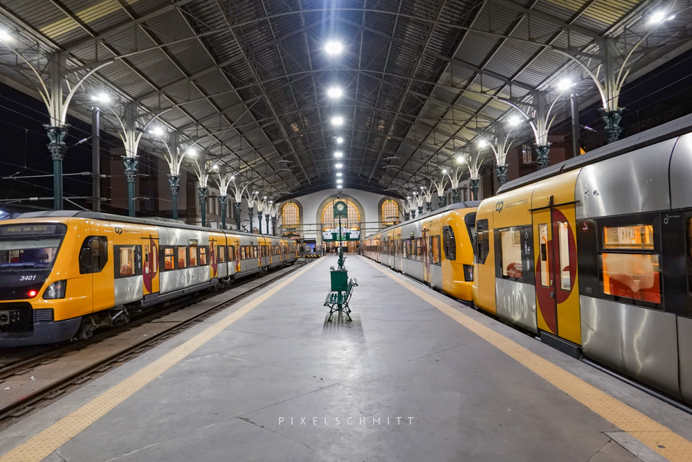 Der Bahnhof Sao Bento in Porto