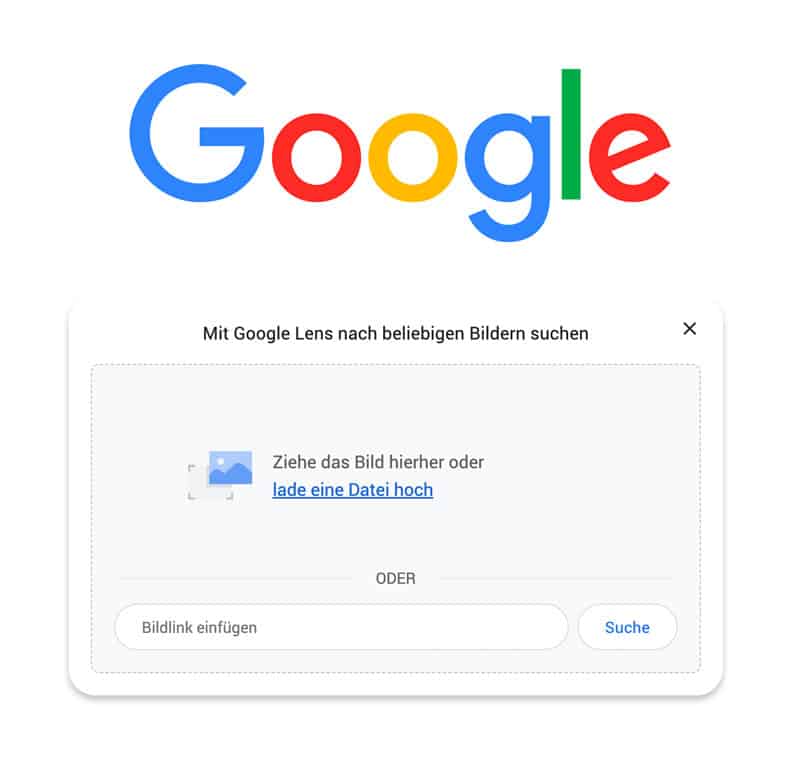 Umgekehrte Bildersuche mit Google