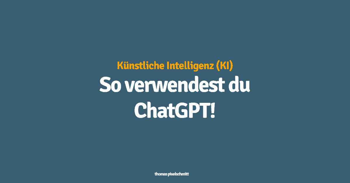 So verwendest du ChatGPT